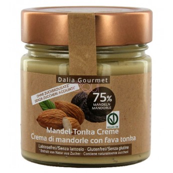 CREMA DI MANDORLE CON FAVA TONKA 75%